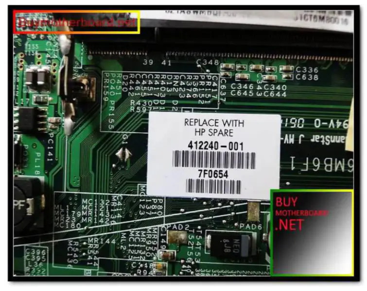 motherboard 412240-001 for HP pavilion DV1000