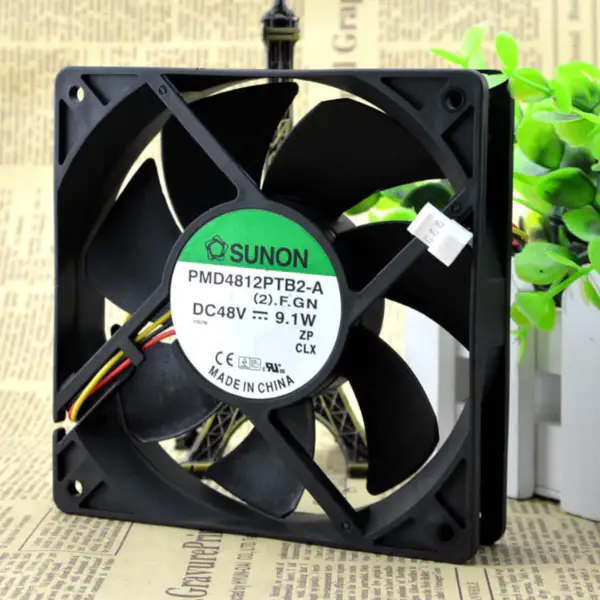 SUNON PMD4812PTB2-A.(2).GN Sunon DC-vifte 48VDC 120X25MM 150.0CFM