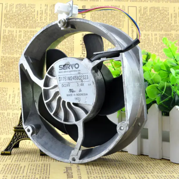 SERVO 15*17cm vifte D1751M24B8CP323 24V 3,4A