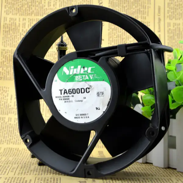 Nidec TA600DC A34438-59 EX DC24V 1.4mp UPS fan