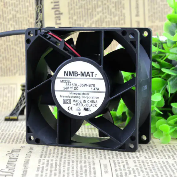 Minebea 615RL-05W-B70-E00 NMB DC-vifte 24VDC 92X38,4MM 7200RPM