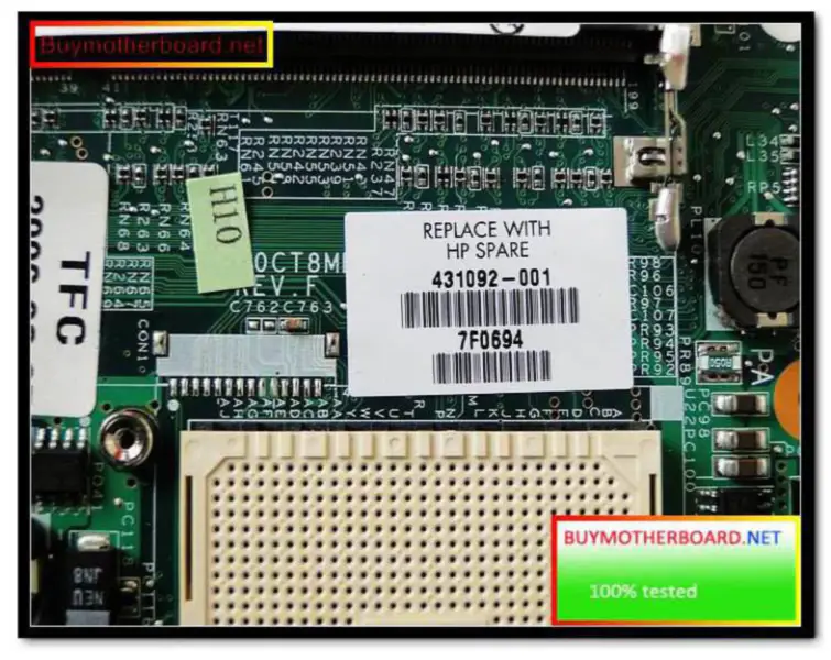 HP DV8000 motherboard 430192-001