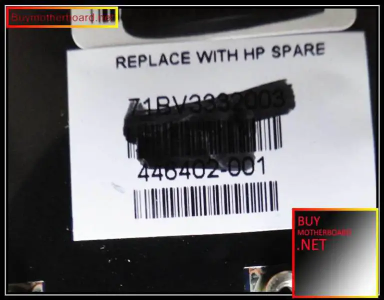 HP 6910P motherboard 446402-001