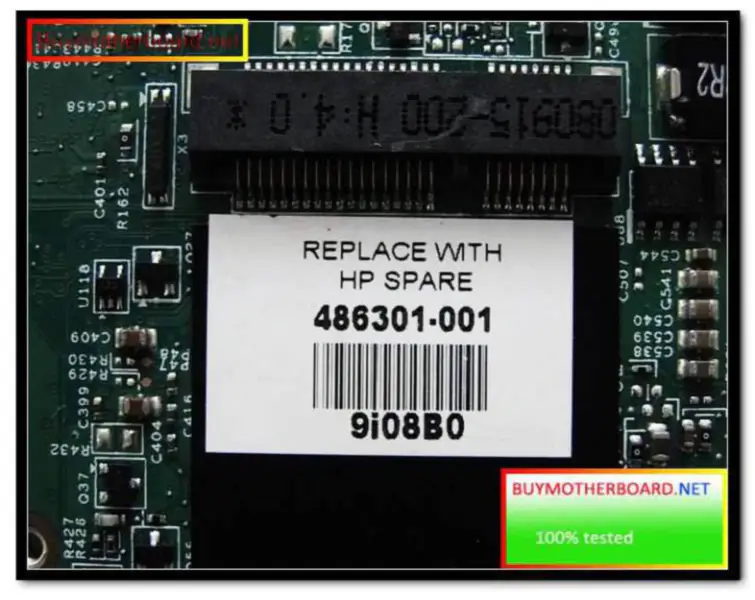 HP 6930P hovedkort 486301-001