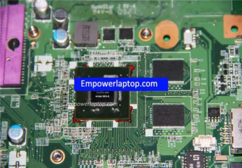 HP 517837-001 Presario CQ61 G61 DA00P6MB6D0 hovedkort