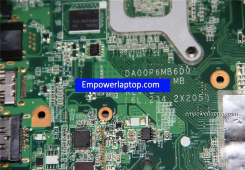 HP 517837-001 Presario CQ61 G61 DA00P6MB6D0 hovedkort