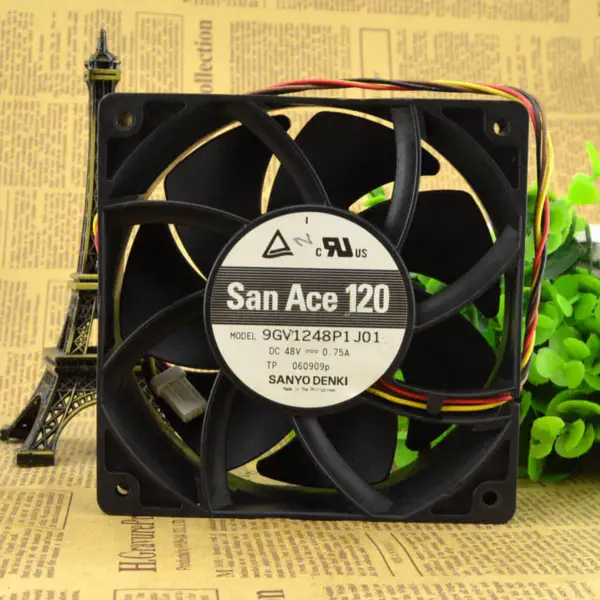 Sanyo SANACE120 9GV1248P1J01 48V 0.75A fan .