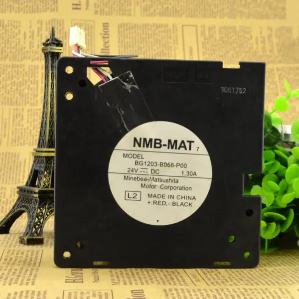 NMB 12CM 12032 fan BG1203-B058-P00 24V 1.30A