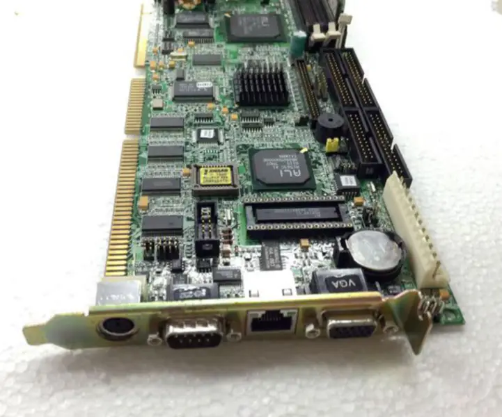 AXIOMTEK SBC-597 REV A1.2 industrielt hovedkort med CPU RAM og FAN