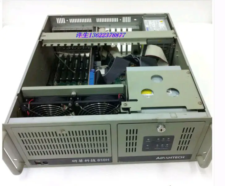 Advantech industrielt hovedkort IPC-610H 610L PCA-6006/6187/P4 2,8/1G/80G