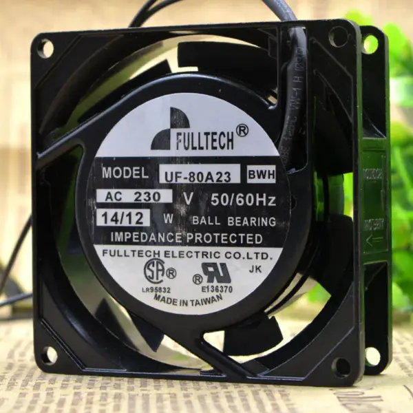 FULLTECH UF-80A23BWH AC230V 8CM 8038 fan