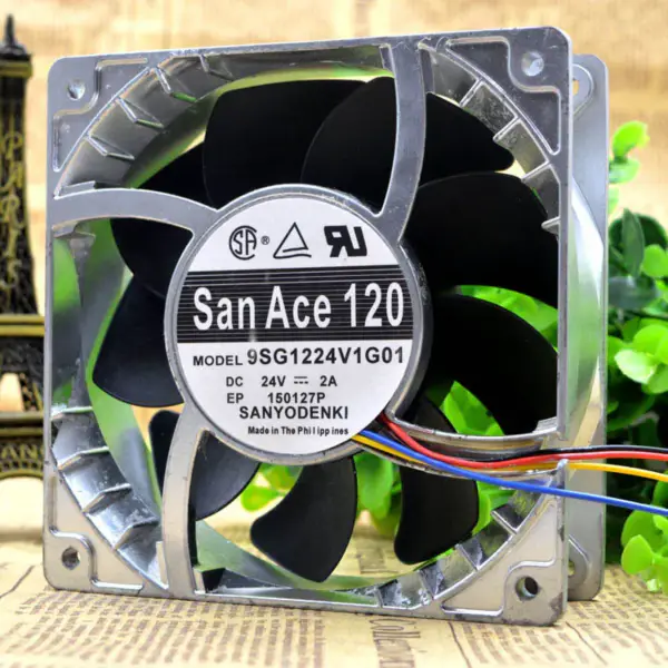 Sanyo 9SG1224V1G01 12CM 12038 24V 2A vifte