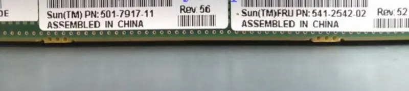 SUN Oracle Fire X4170 Server hovedkort 541-2542-02 501-7917-11