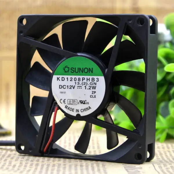 SUNON KD1208PHB3 12V 1,2W 8015 8CM vifte
