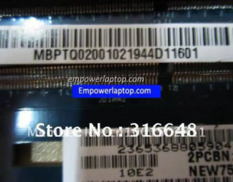 Acer 5551 MBPTQ02001 LA-5912P 75 hovedkort