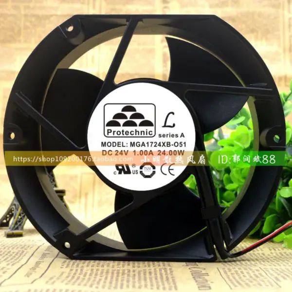 Protchninc MGA1724XB-O51 24V 1,0A 17251 17CM vifte