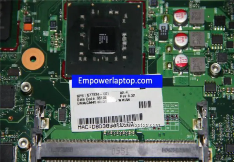 HP 577224-001 4310S Motherboard