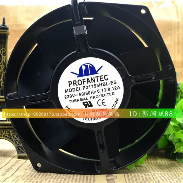 PROFANTEC P21755HBL-ES AC230V17055 UPS fan