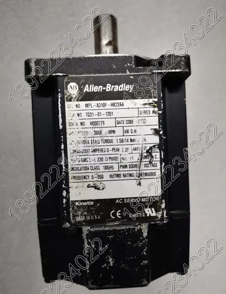 ALLEN-BRADLEY Motor MPL-A310F-HK22AA