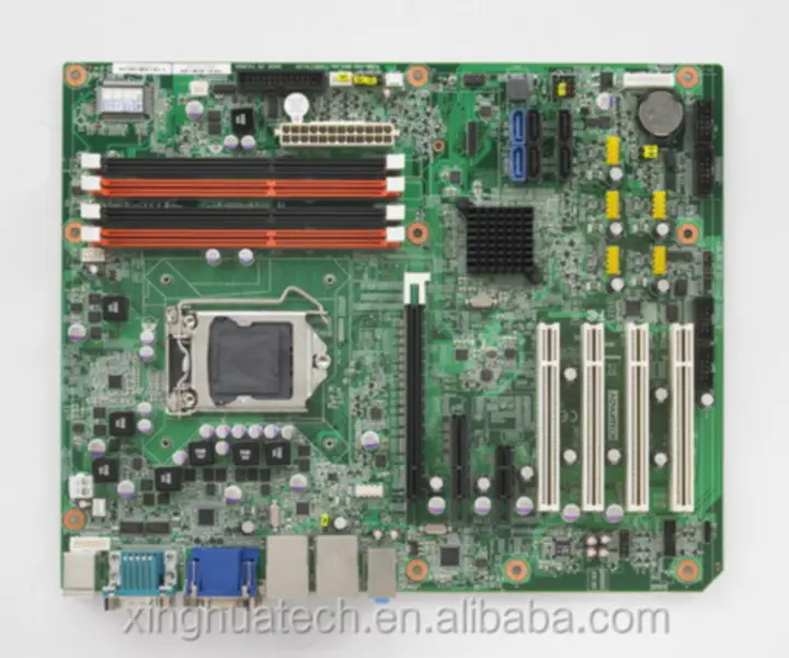Advantech industrielt mini pc-hovedkort AIMB-781QG2-00A1E LGA1155 i7/i5/i3 ATX med DVI/VGA Dual Gigabit