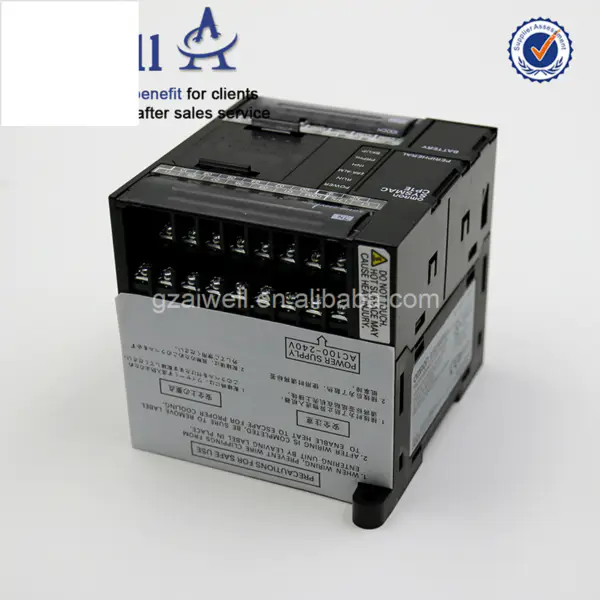 Industriell Omron PLC-programmeringskontroller CP1E-N20DR-A