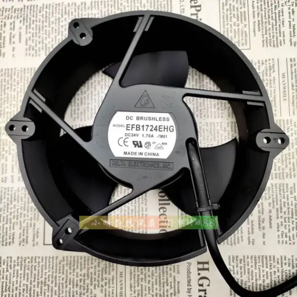 Delta EFB1724EHG 17251 24v 1,70A 17CM vifte