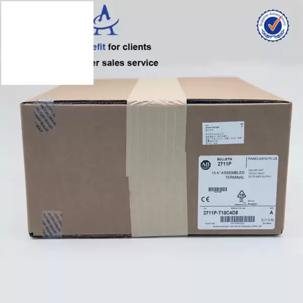 2711 P Series Panelview Allen Bradley Plc HMI berøringsskjermpakke Industrial Ect Panelview 6 Plus