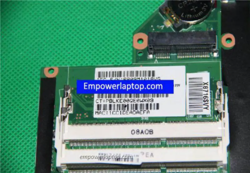 HP DM4 608203-001 HD5450 512 MB hovedkort