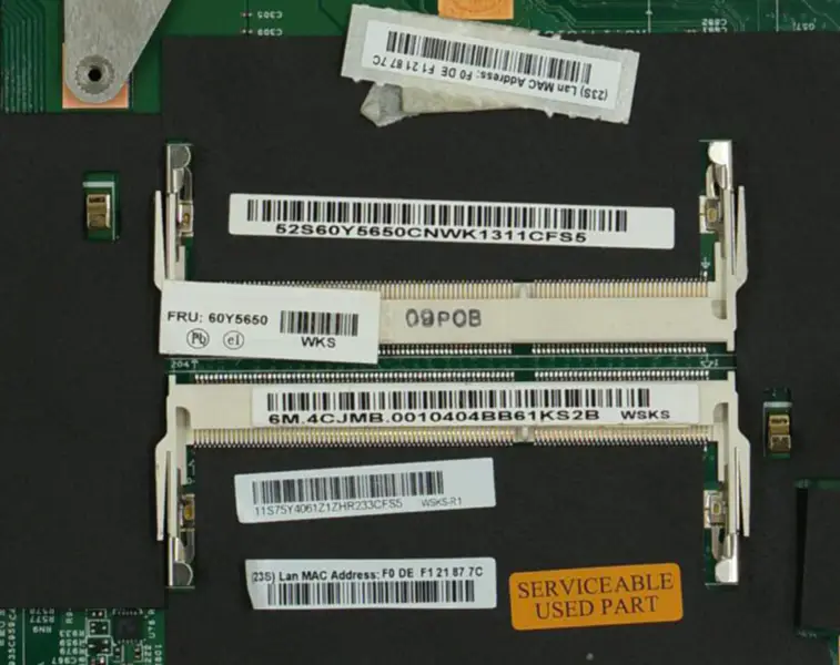 Lenovo hovedkort W701 W700 FRU 60Y5650 Uavhengig grafikkort
