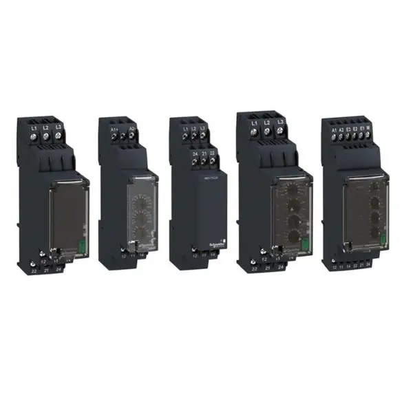 Schneider Control Relay 3-faset relé DC-underspenningsrelé