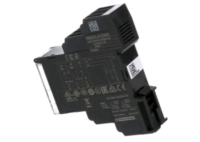 Schneider 3-faset RM17TE00 Zelio 24V 5A Modul DC-spenningskontrollrelé 208~480 VAC