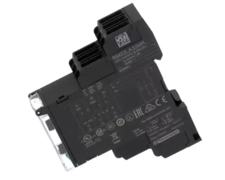 Schneider 2 C/O RM22-L Zelio 24V 8A deteksjonsmodul DC-spenningsnivåkontrollrelé