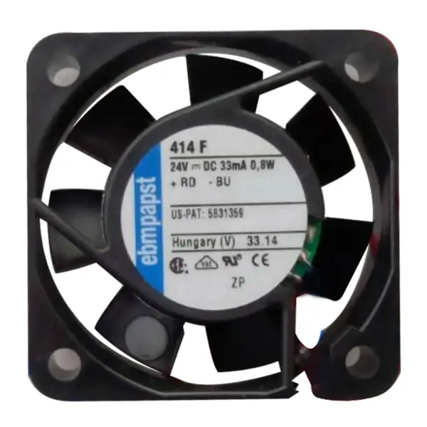 414F Ny Ebmpapst Axial Flow Fan 24V 0.8W 4CM 40 * 40 * 10mm Inverter kjølevifte