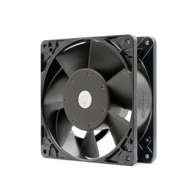 størrelse 127 x 127 x 38 mm 230 V vekselstrøm luftstrøm 180 m3 / t 2750 o/min 5958 ebmpapst kjølevifte