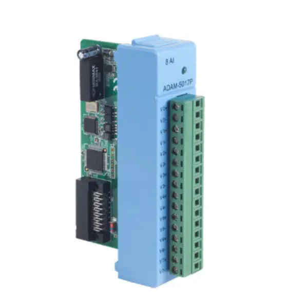 Advantech ADAM-5017P-AE 8-kanalers analog inndatamodul med uavhengig inndataområde