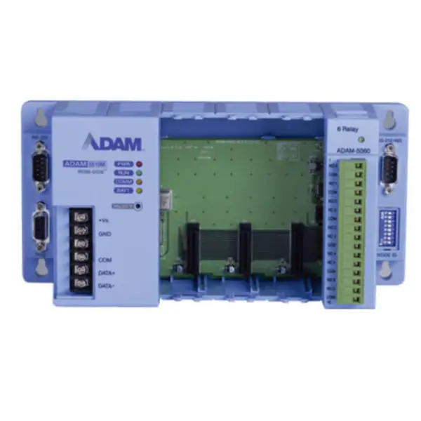 Advantech ADAM-5510M-A2E PC-basert kontroller med 4 spor og RS-485