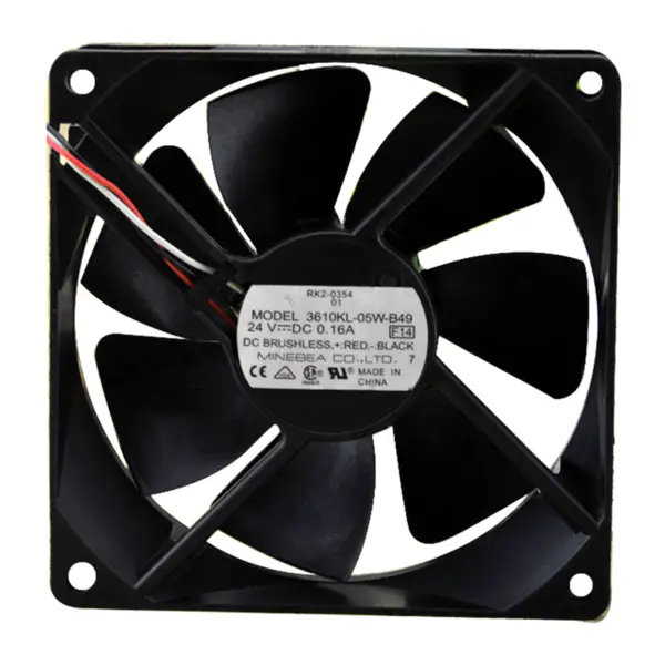 3610KL-05W-B59 -E50 3610ML-05W-B59 3610KL-05W-B49 3-leder 24V 0,20A original NMB-vifte