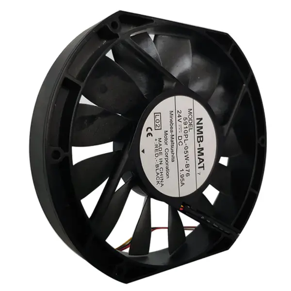 Japan NMB 5910PL-05W-B76 17025 24V 1.95A inverter fan Server cooling fan
