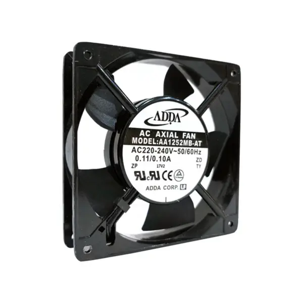 Original New ADDA AA1252MB-AT 220V 12CM 220V 19.4W 0.11A 83CFM Axial Flow Cooling Fan
