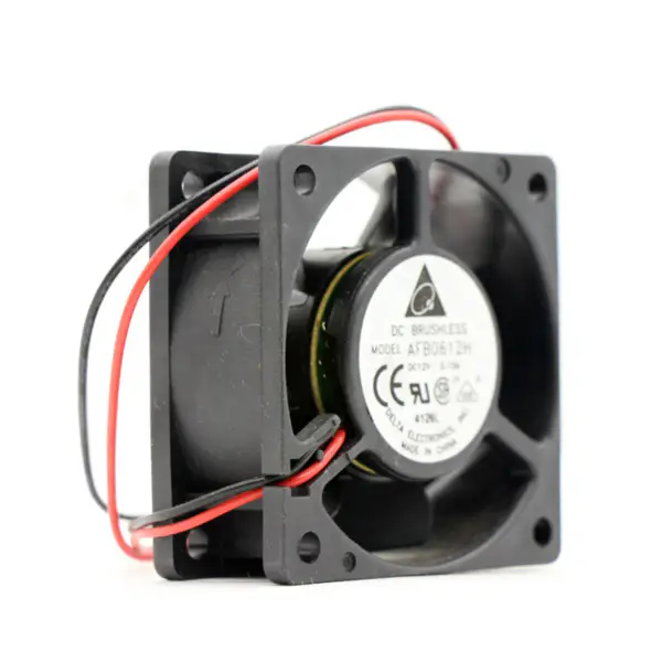 Original Delta 60*60*25MM 12V 0.15A 1.68W AFB0612H 4205RPM Locked Rotor Protection Tubeaxial cooling fan