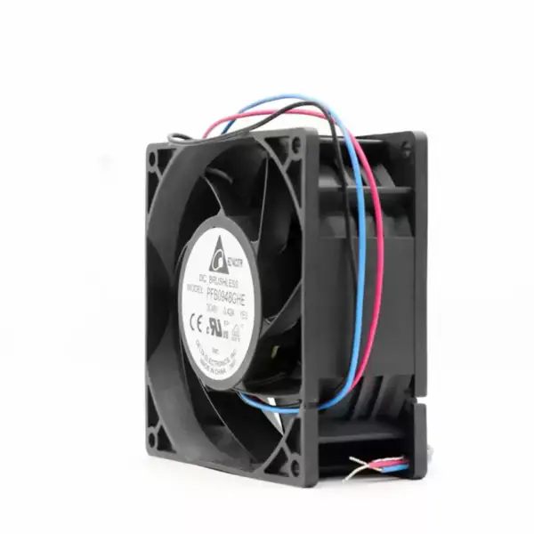 Original Delta PFB0948GHE 48V 0.42A 92*92*38mm Pressurized Temperature Control Cooling Fan