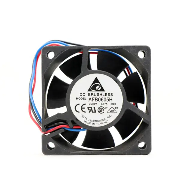 Delta AFB0605H 6CM 60*60*25mm 5V 0.47A Double Ball Bearing Cooling Fan