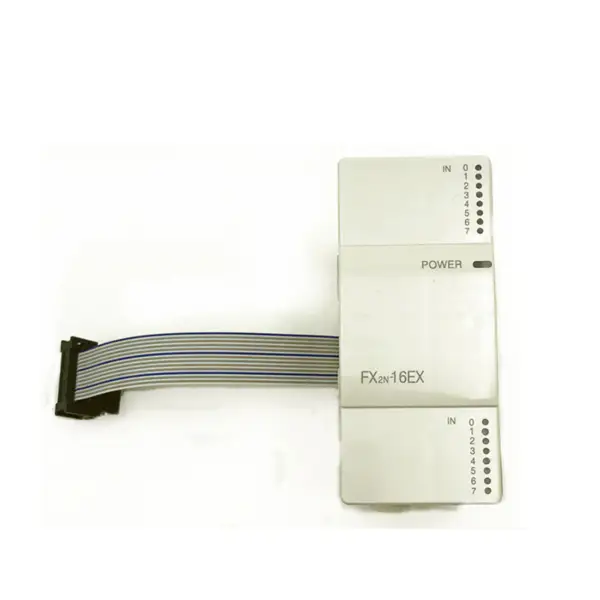 Rimelig Mitsubishi nedlastningskort Mini FX PLC-inngangsmodulutvidelsesblokk FX2N-16EX