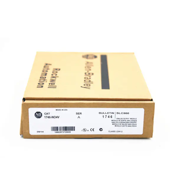 Allen-bradley Rockwell Automation Sprøytestøping Analog Enkel Unitary PLC Lager Allen Bradleu 1746-NO4V