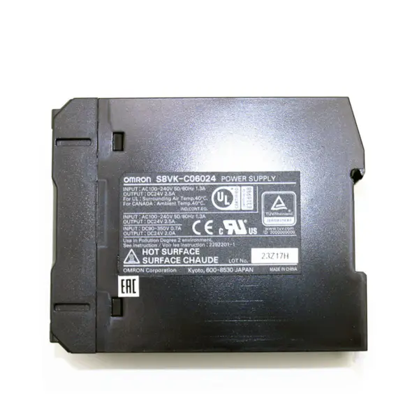 Konkurransedyktig pris Programmering TR PLC Controller Omron strømforsyning S8VK-C06024