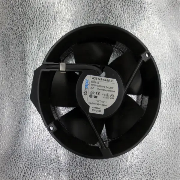 W2E143-AA15-01 24W 115W AC aksialstrøm radiator UPS-strømforsyning