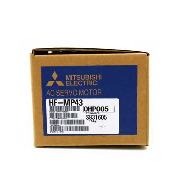 Low Cost Permanent Magnet 400w Kit AC Rotary Servo Motor 3000RPM Brands Mitsubishi HF-MP43