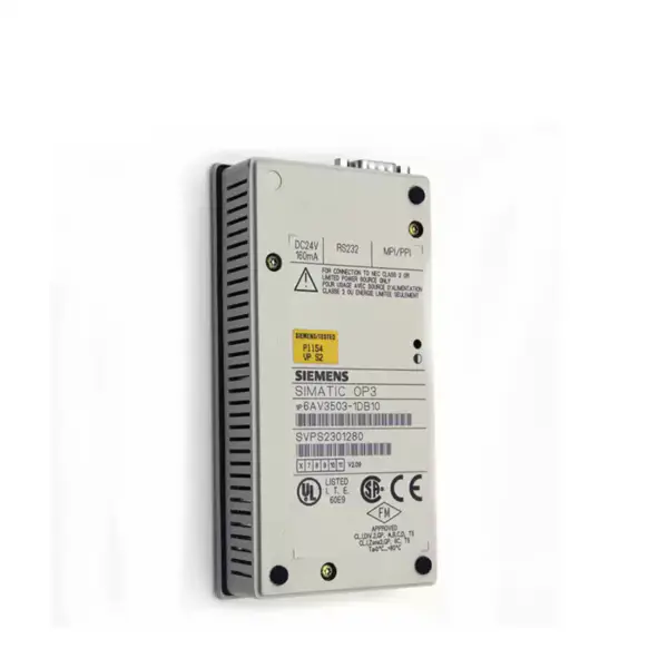 Siemens SIMATIC OP3 6AV3503-1DB10 panel