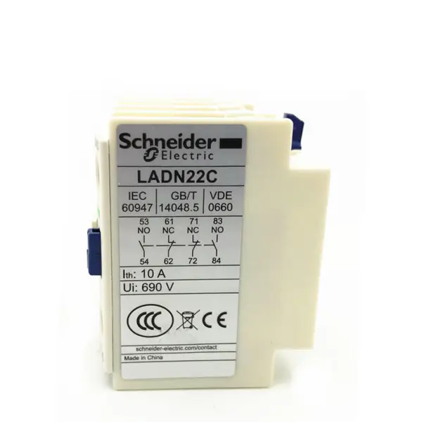 TeSys LADN-serie hjelpekontaktblokk LADN22C for Schneider