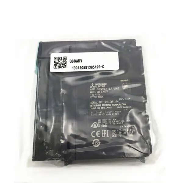Mitsubishi Melsec-Q-serien PLC Analog inngangsmodul Q68ADV
